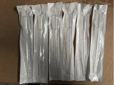 1ml Große Kolben-Transferpipette mit Skalierung