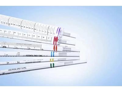 Sterile graduierte serologische Pipetten 1ml bis 25ml aus Einweg-Kunststoff