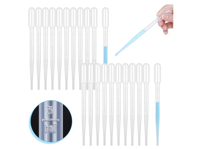 Labor Flüssigkeitstransfer Mikropipette 149mm 5ml Einstellbare Volumen Pasteur-Transferpipette